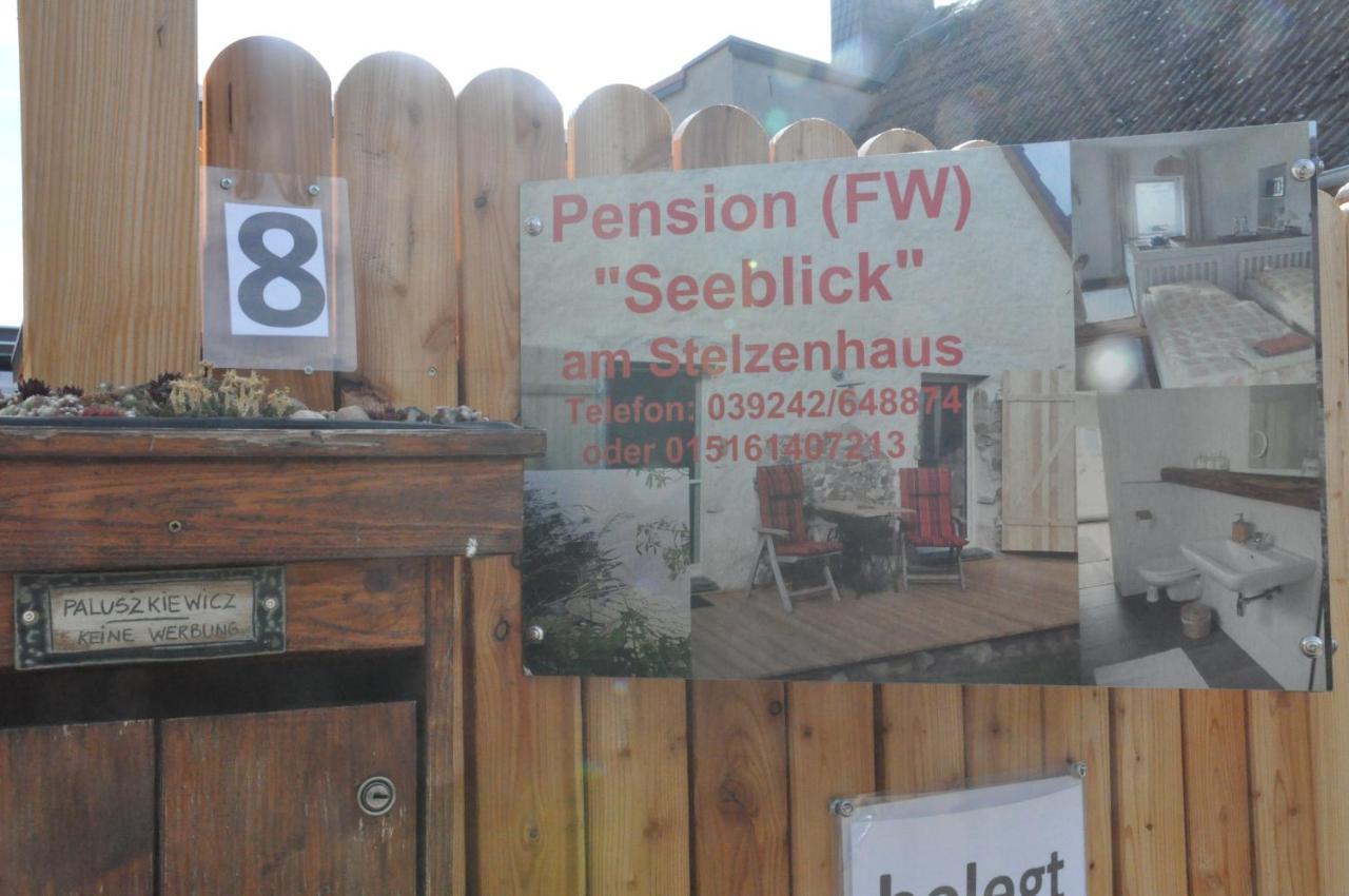 Pension "Seeblick" Am Stelzenhaus Dornburg  Dış mekan fotoğraf